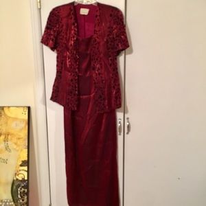 Elegant 2Pc Party Dress